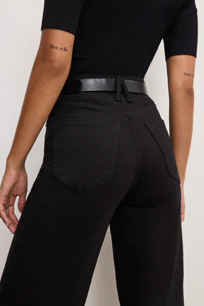 GOOD WAIST CROPPED PALAZZO NEVER FADE JEANS