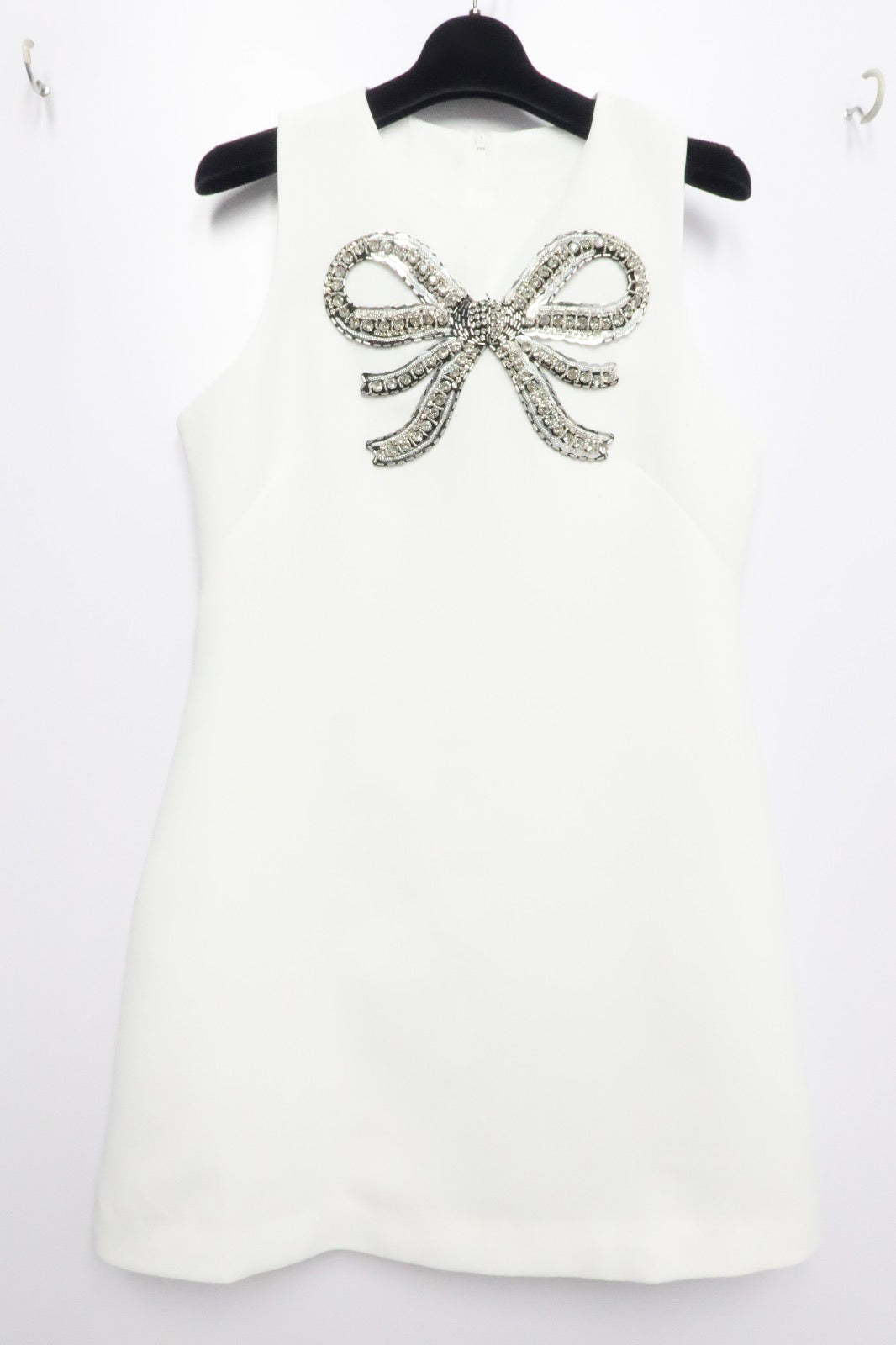Dressed To impress Bow Embellished Mini Dress